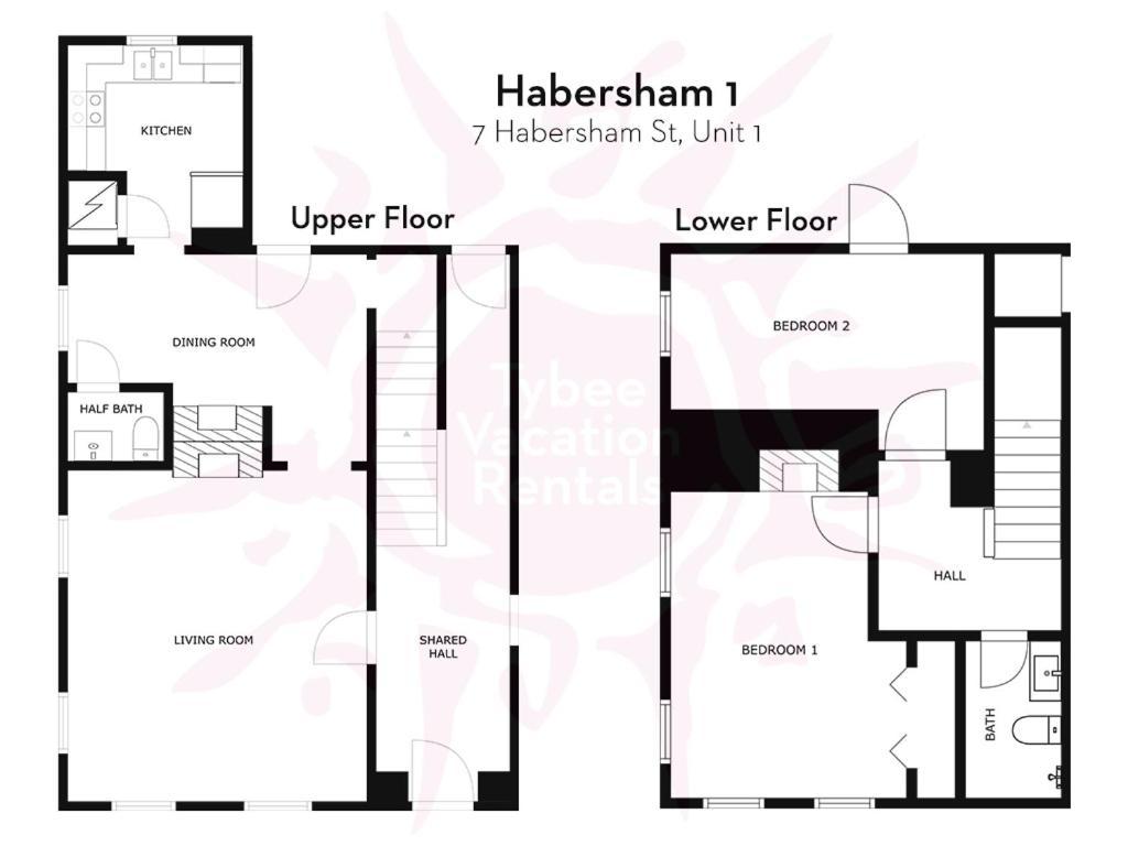サバンナHabersham 1アパートメント エクステリア 写真